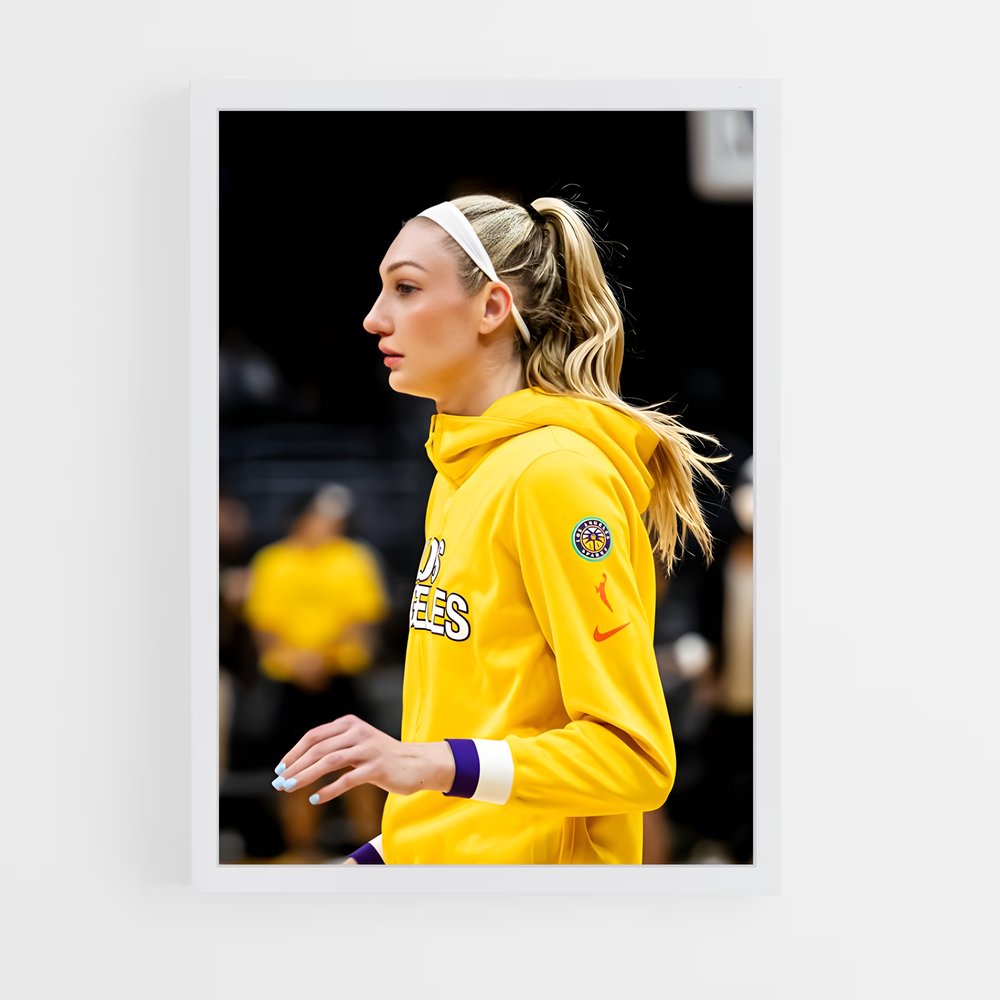 Poster La Gardienne du Terrain – affiche Basketball (vue 3)